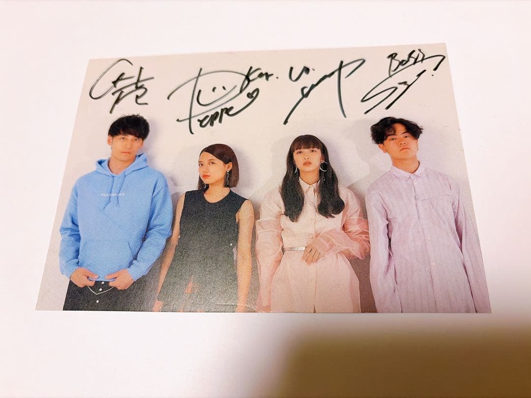 緑黄色社会 小林壱誓 サイン入り フォトボード ＋おまけ