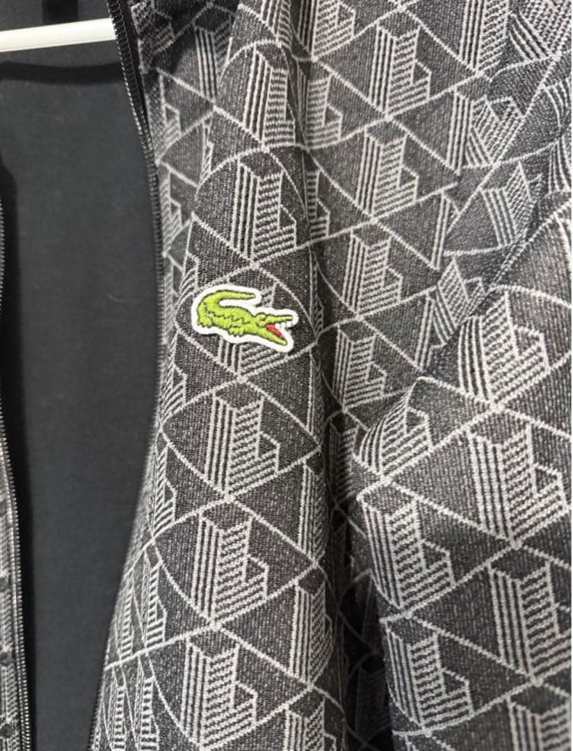 t*n様 LACOSTE 幾何学模様 ジップアップジャケット US XS