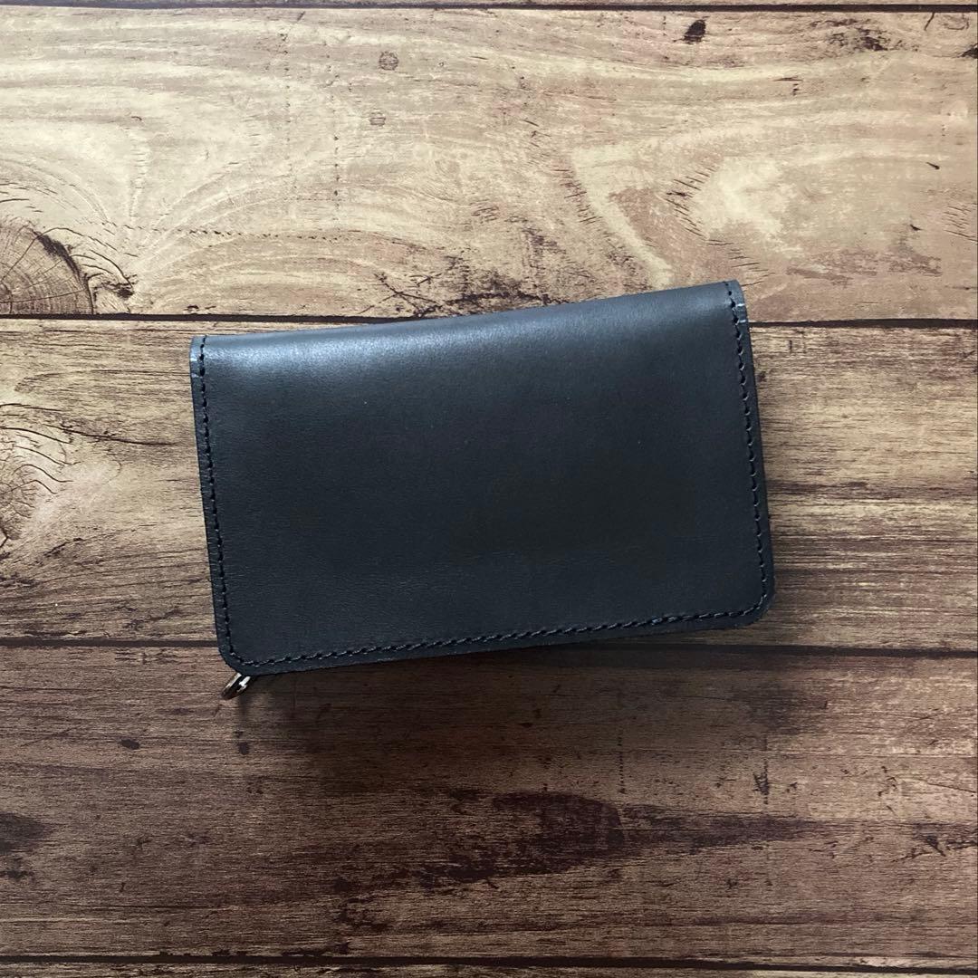 【お札を折らずに収納】COW CRUST トラッカーウォレット150（ミドル）