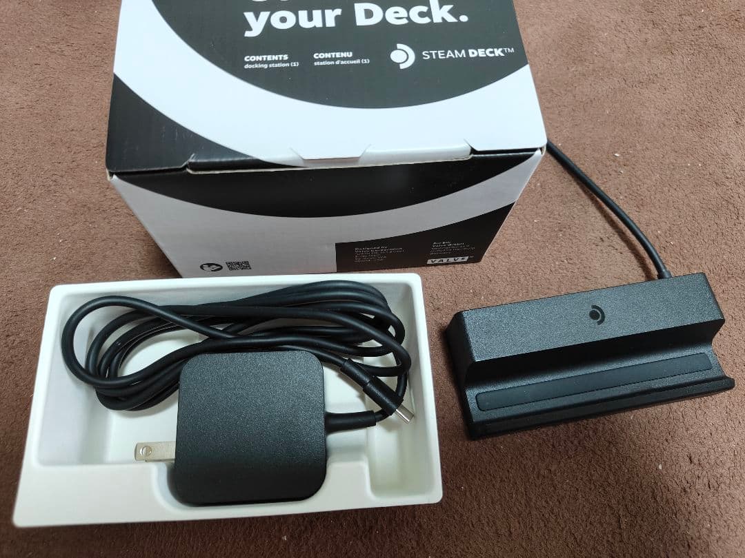 Steam Deck Dock 純正 Valve スチームデック ドック