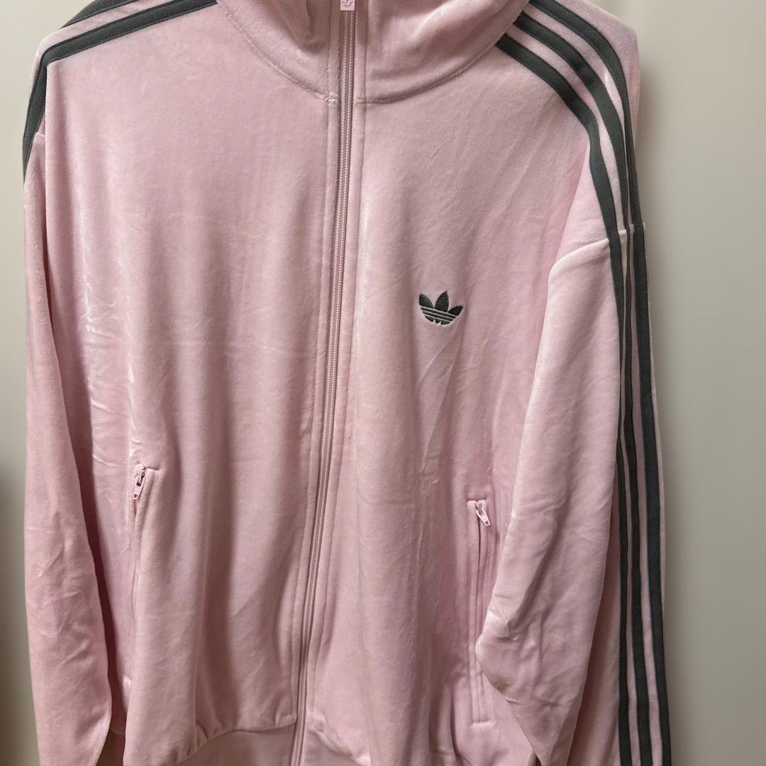 SNIDEL abidas ジップアップジャケット