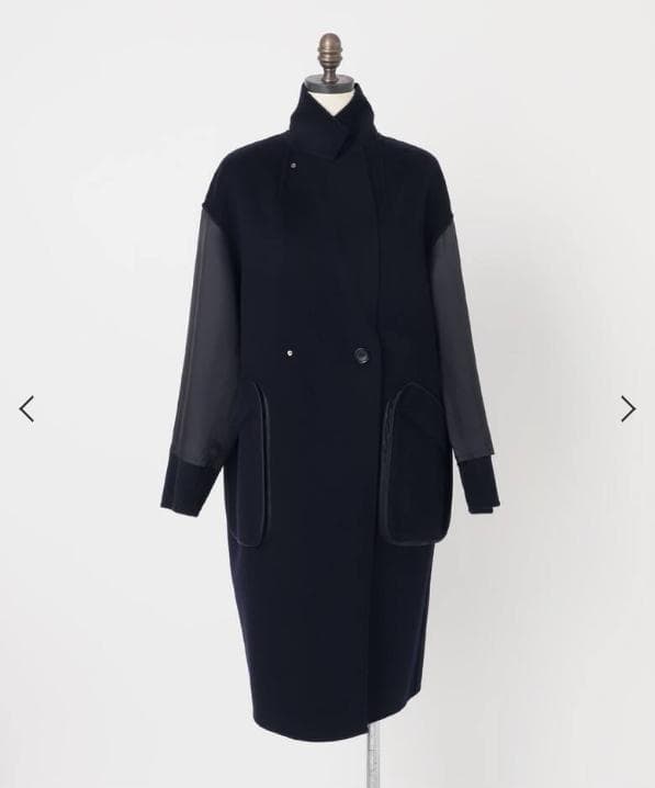 フレームワーク SUPER160’s ダブルブレストコート ブラウン 38