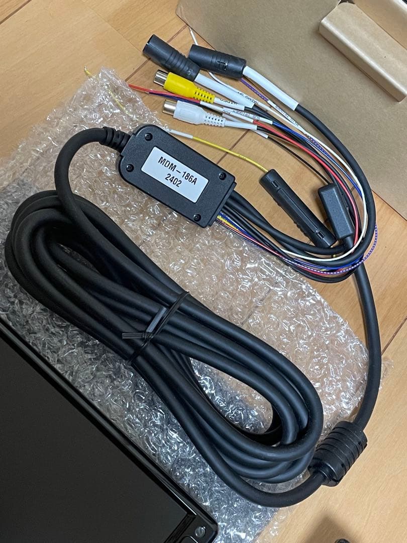 値引き　clarion CJ-7600 カーナビモニター 配線一式　中古美品