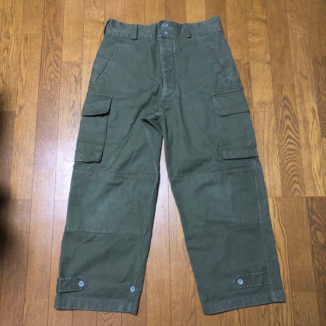 フランス軍M47パンツ 前期 メタルボタン 後期