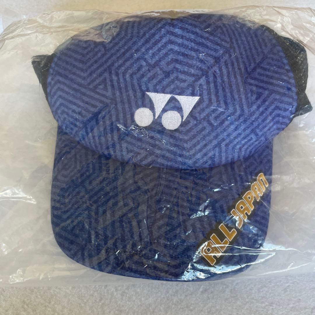 新品未使用　YONEX all japan キャップ　たむけんコラボ