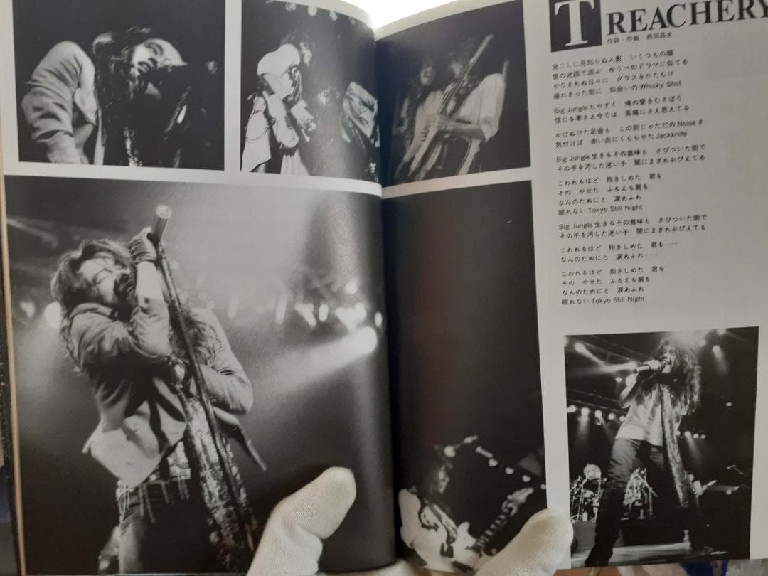 アースシェイカー/トレチュアリー　バンドスコア　レア♪　EARTHSHAKER