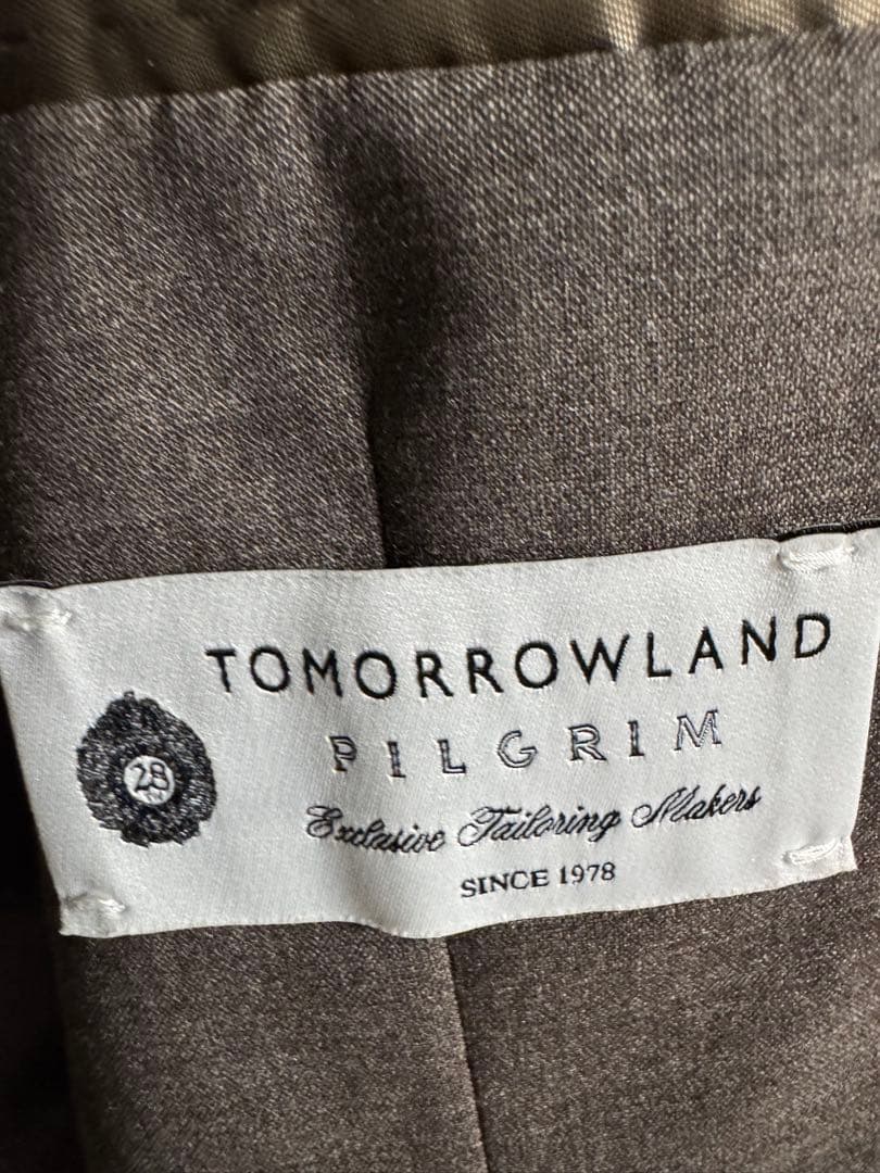 TOMORROWLAND PILGRIM ブラウンスーツジャケット