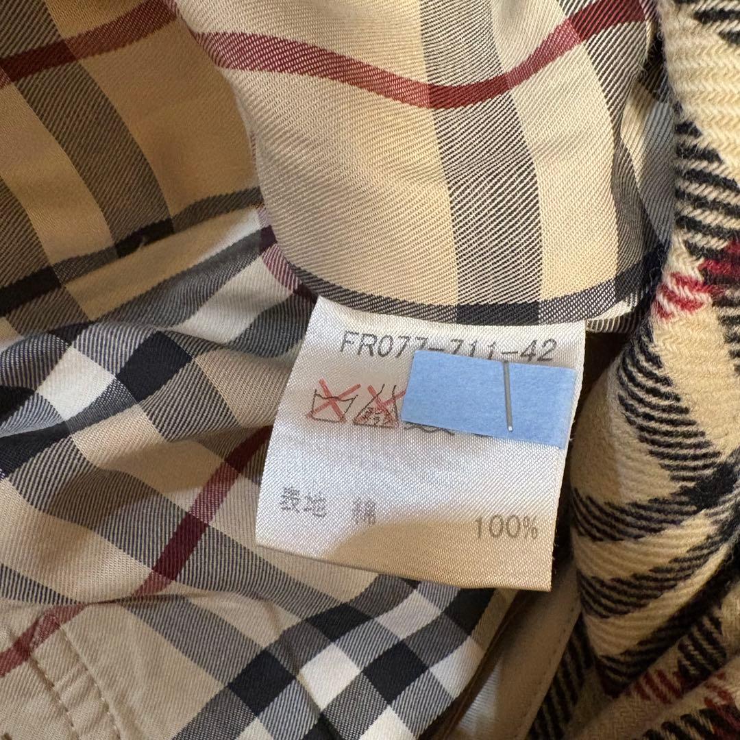 バーバリーロンドン トレンチコート ノバチェック ライナー ベルト M ベージュ