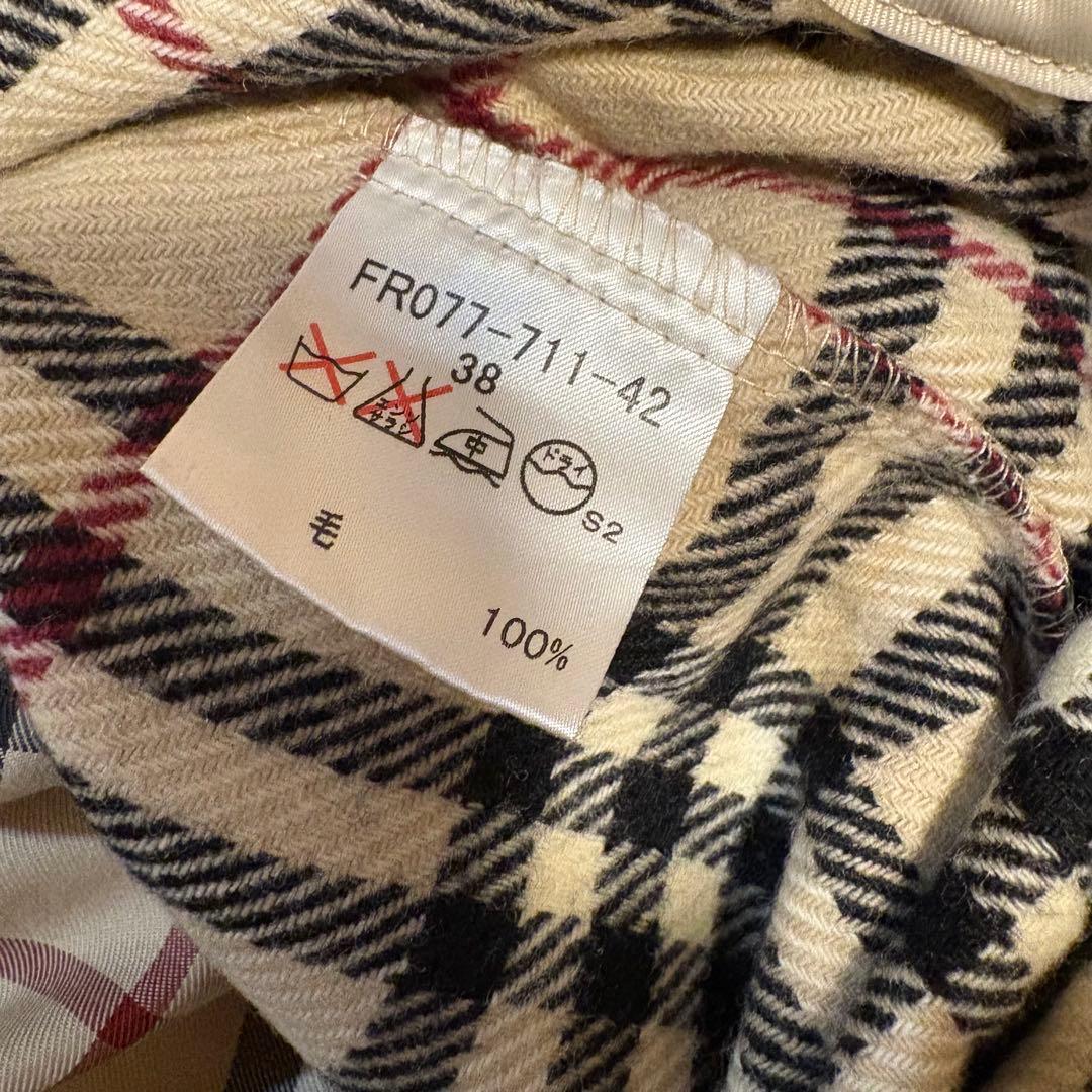 バーバリーロンドン トレンチコート ノバチェック ライナー ベルト M ベージュ