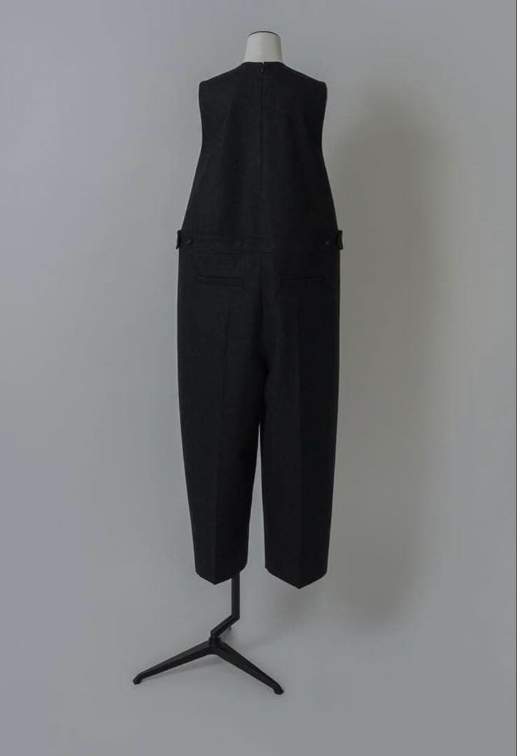 ローヘン lohen フランネルバイカラーステッチオールインワン