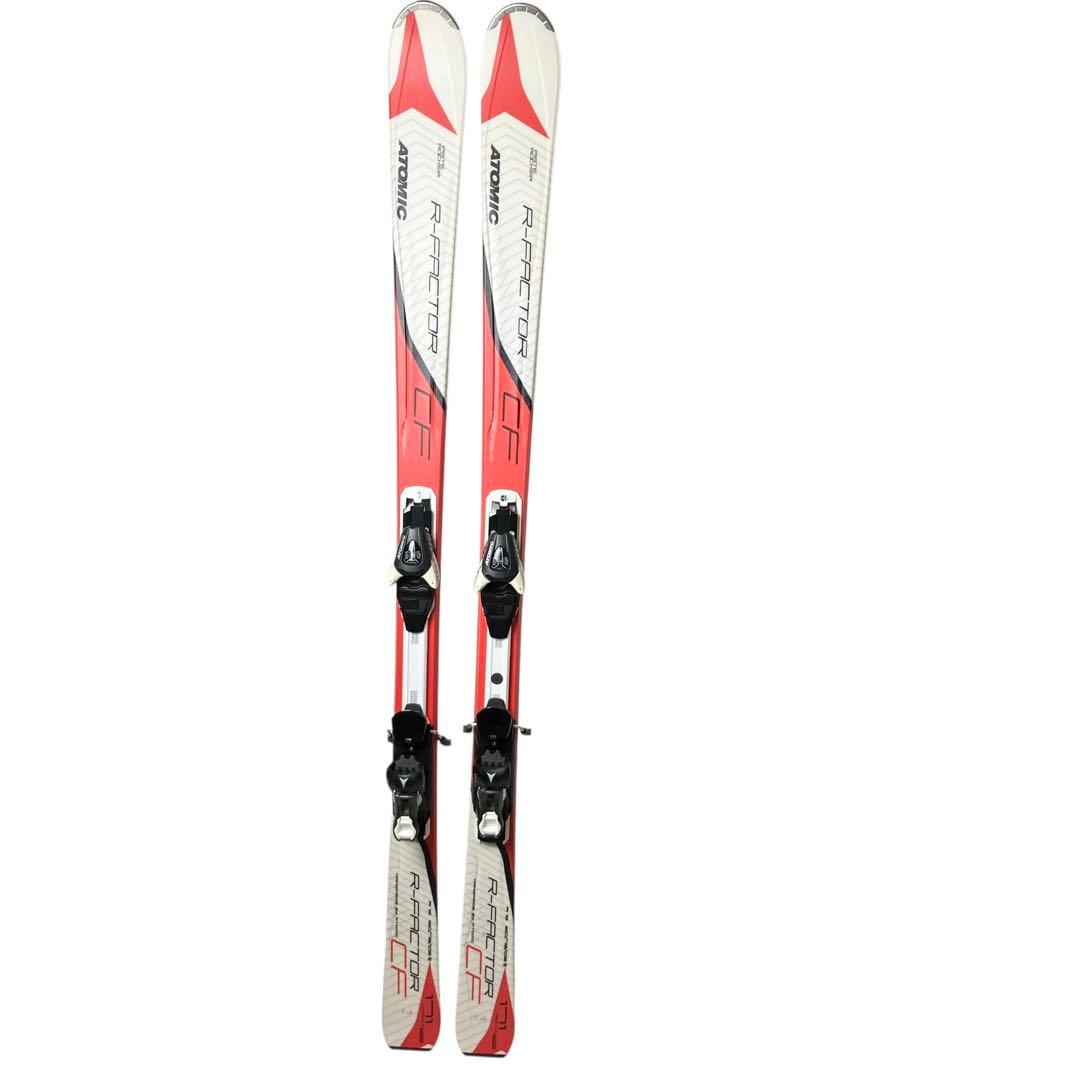 美品　ATOMIC R-FACTOR アトミック171 ビンディング付 スキー板