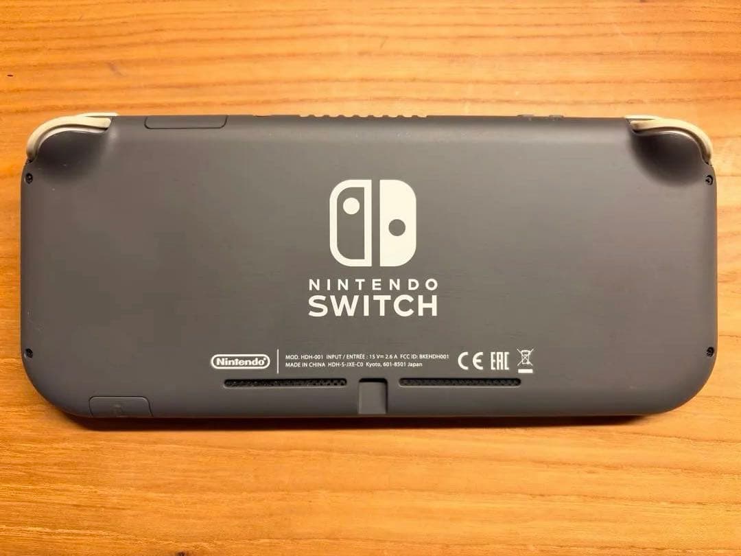 Nintendo Switch Lite 本体 グレー（付属品完備・おまけ付）