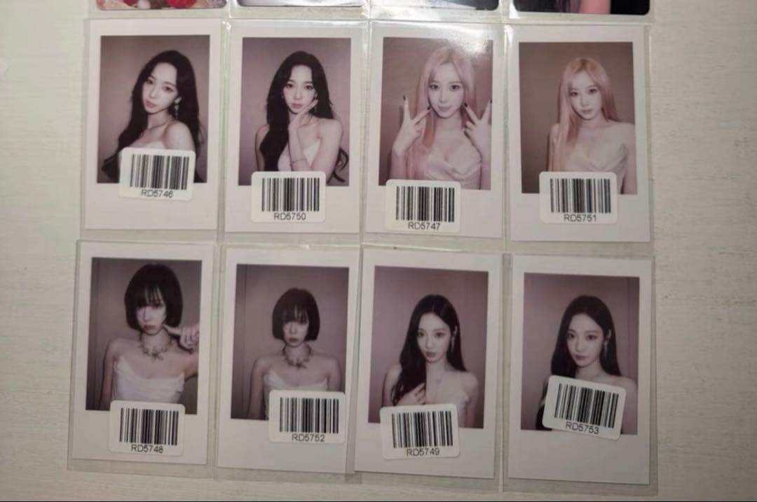 aespa Whiplash KMStation kms 特典 8枚セット B