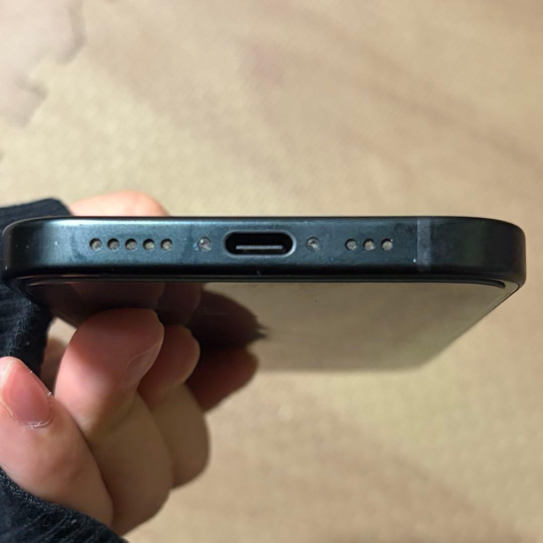 smartfactory【ジャンク品】AppleiPhone15 ブラック