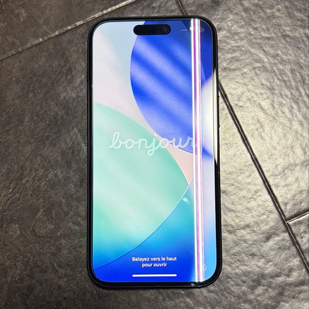 smartfactory【ジャンク品】AppleiPhone15 ブラック