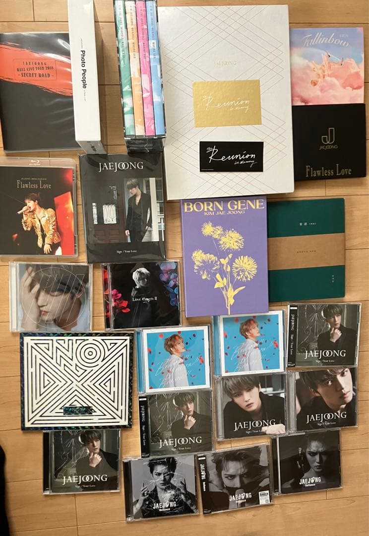 （写真1.2枚目）ジェジュン DVD・BluRay・CD23本セット