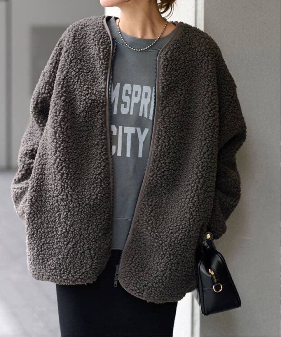 JOURNALSTANDARDrelume別注チャンピオンボアフリースジャケット