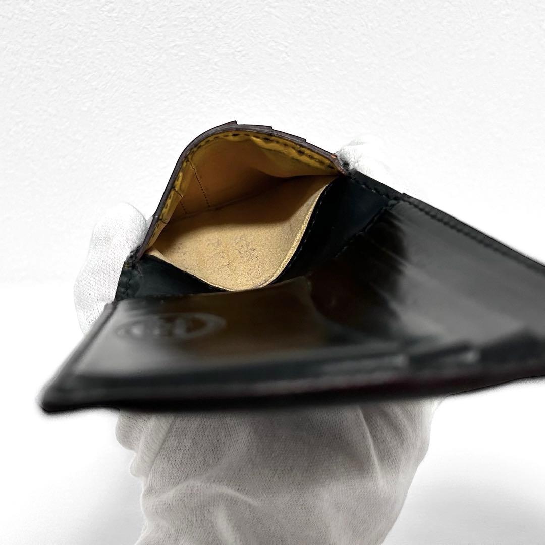 GANZO ガンゾ 2つ折り財布 SHELLCORDOVAN2 純札入れ