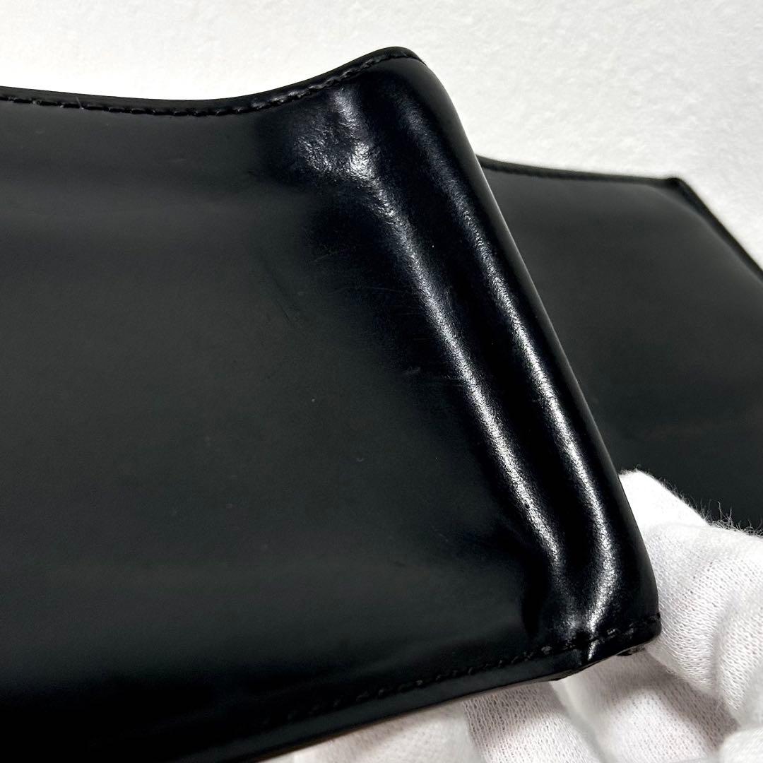 GANZO ガンゾ 2つ折り財布 SHELLCORDOVAN2 純札入れ