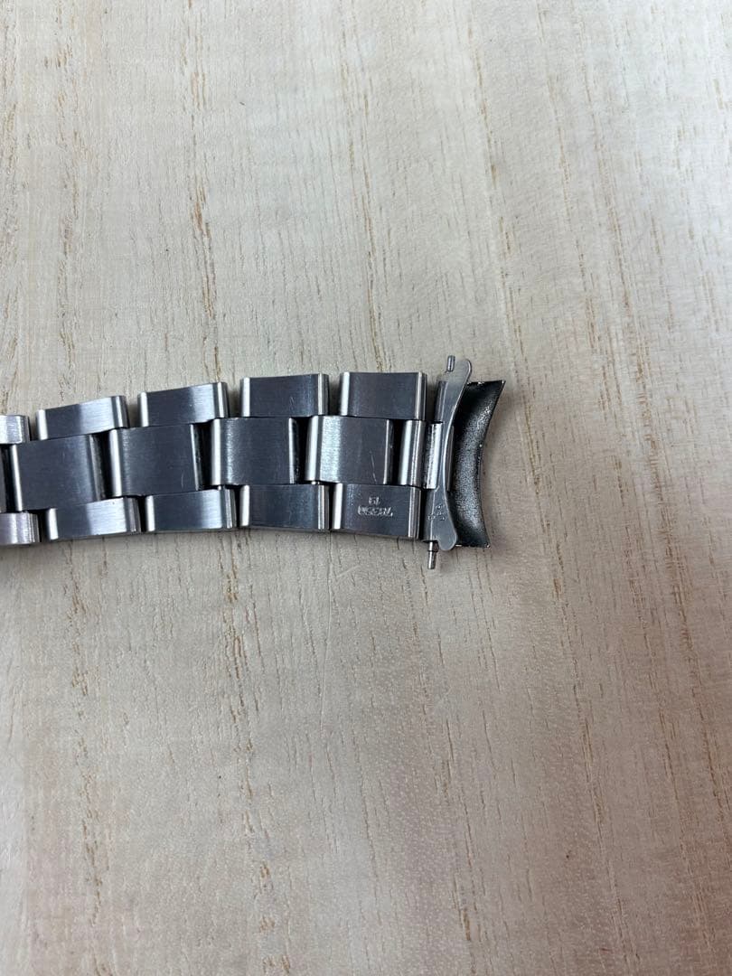 ロレックス 純正 オイスターブレスレット 78350 SS 19mmクラスプ付き