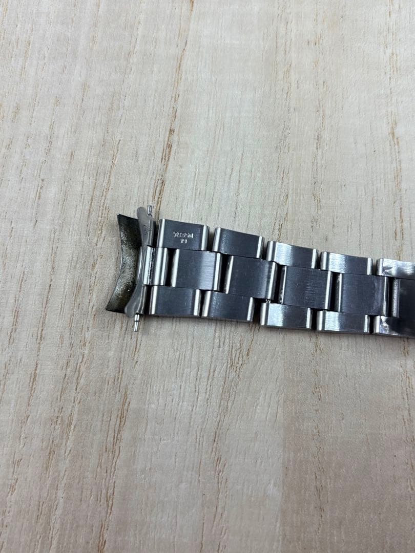 ロレックス 純正 オイスターブレスレット 78350 SS 19mmクラスプ付き