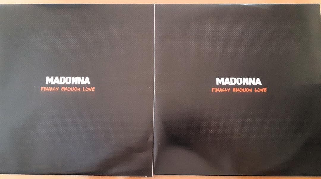 マドンナ 　Finally Enough Love　限定盤 赤カラー盤 LP