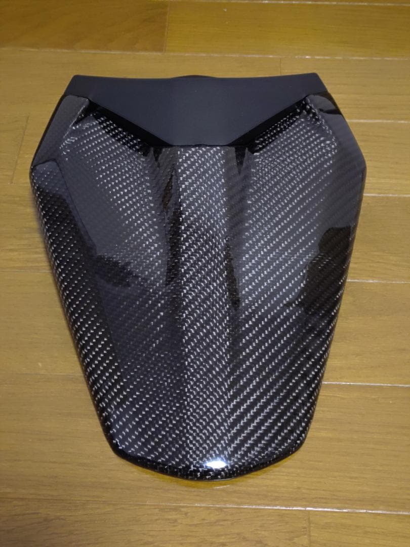訳あり ZX-25R ドライカーボンシングルシートカバー