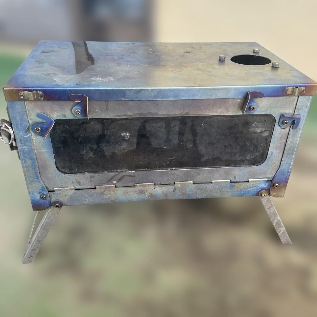 pomoly t1 チタン　薪ストーブ