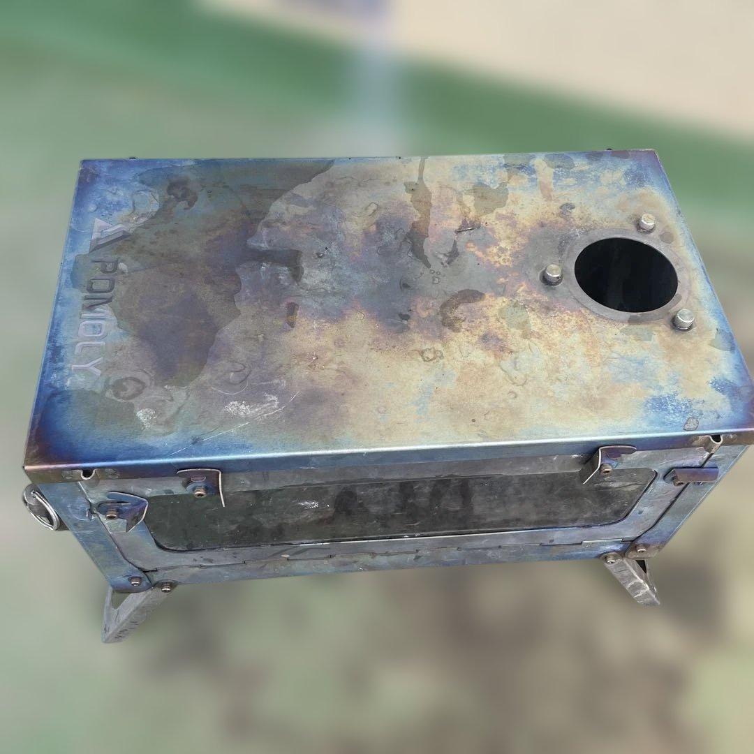 pomoly t1 チタン　薪ストーブ