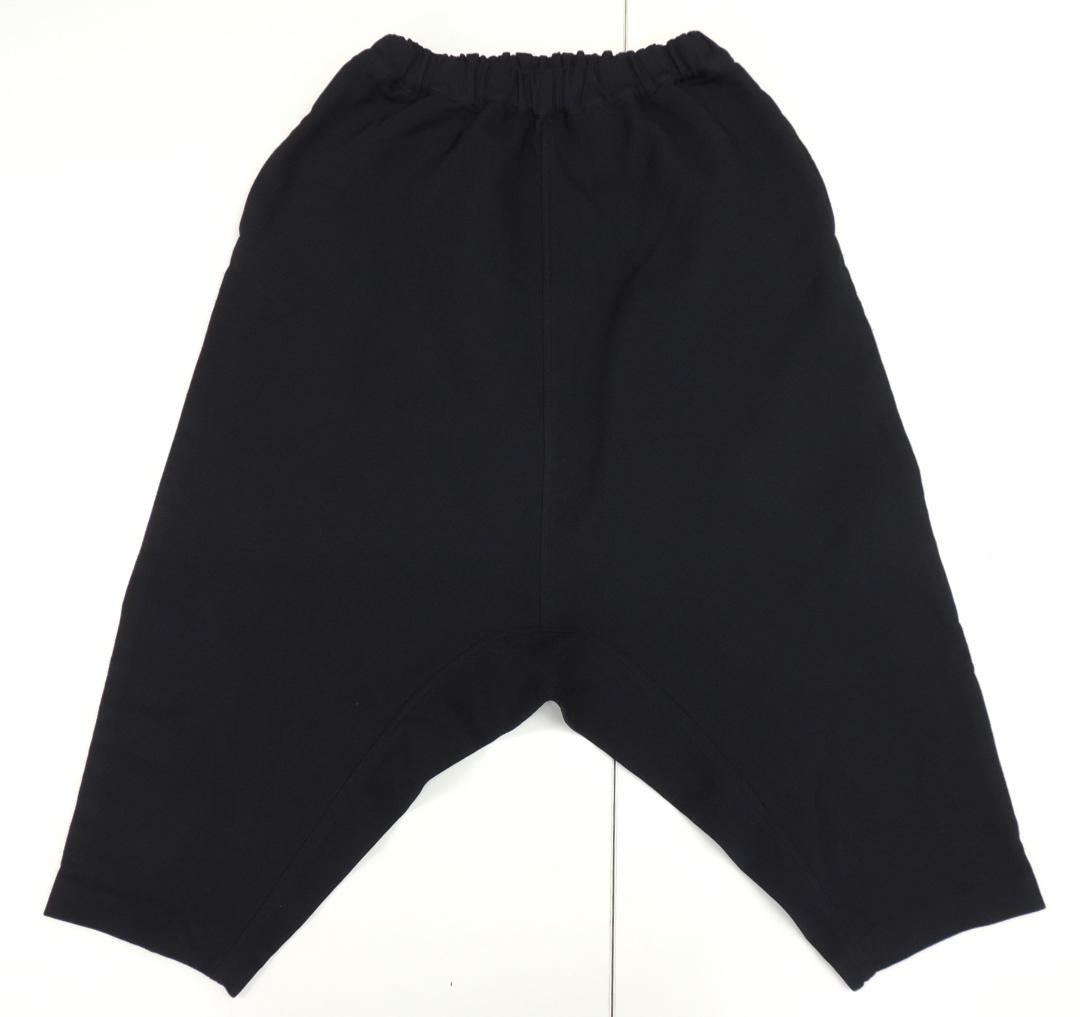 美品 AD2022 23SSコムコム エステル縮絨 サルエル ペンギン パンツ