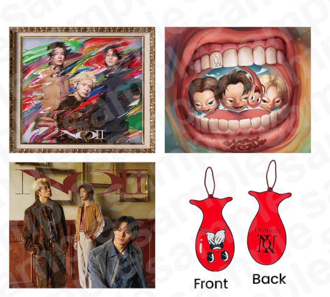 Number_i 3形態まとめ売り No.II 初回特典キーホルダー付