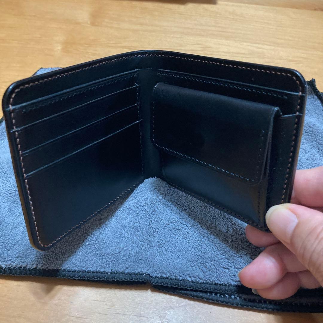 ホーインシェルコードバン財布