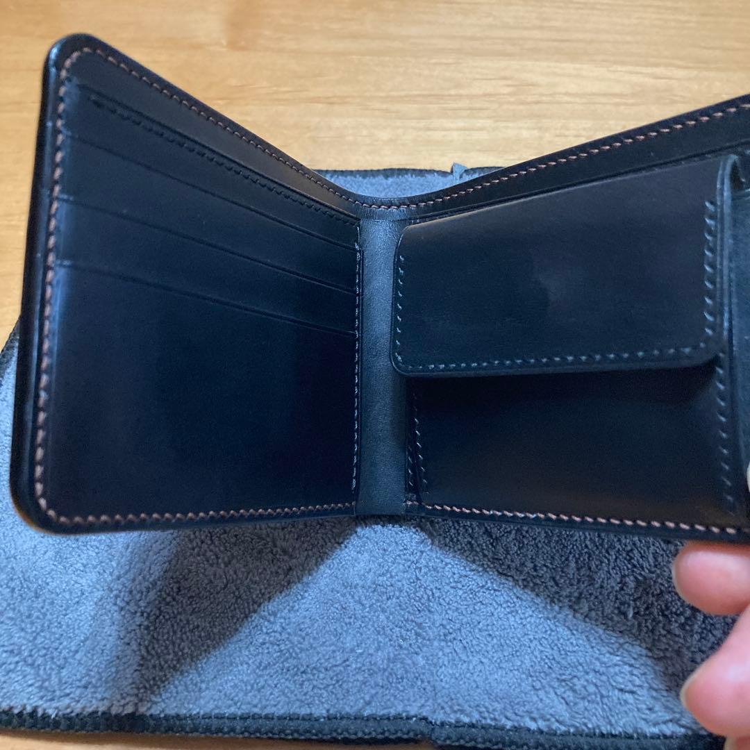 ホーインシェルコードバン財布