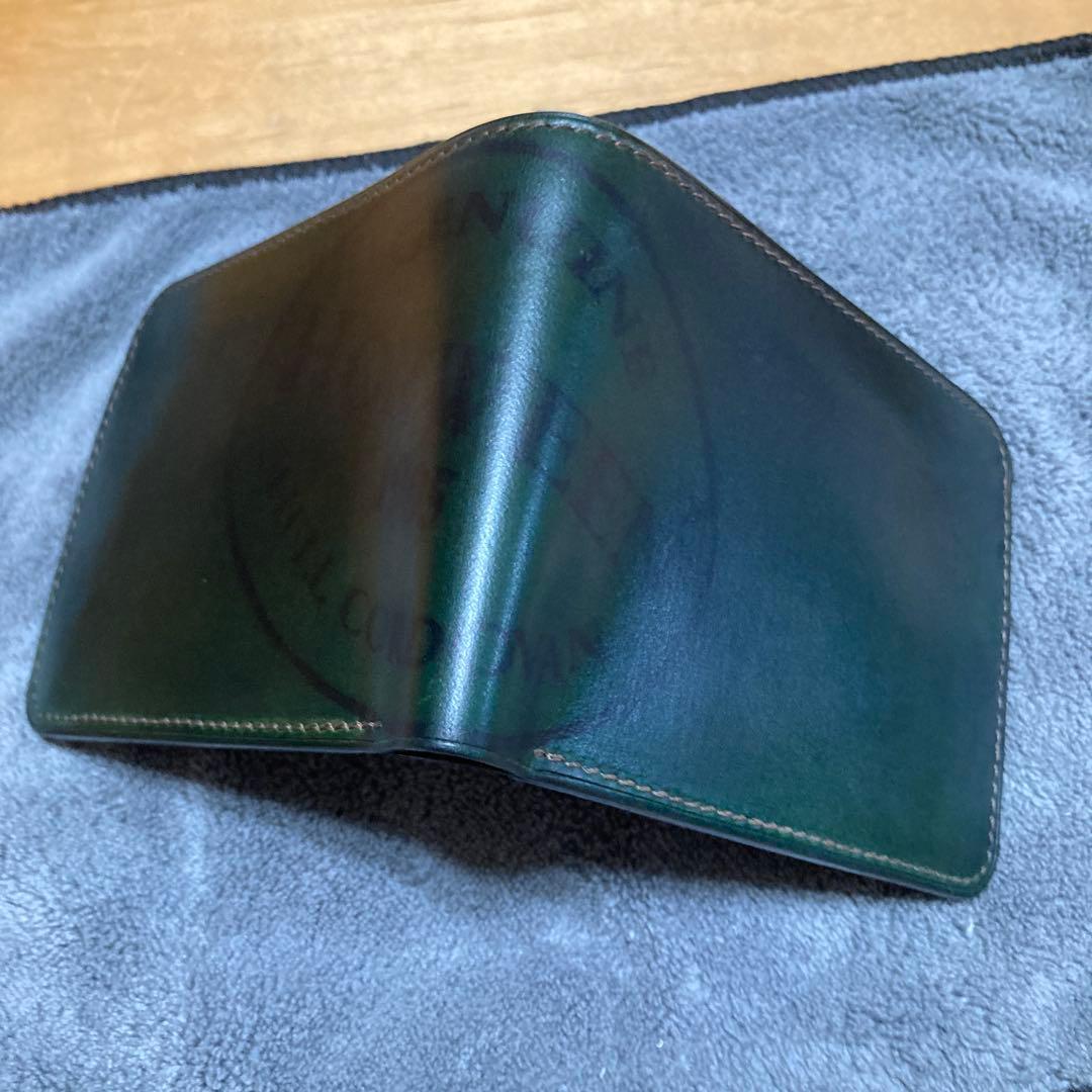 ホーインシェルコードバン財布