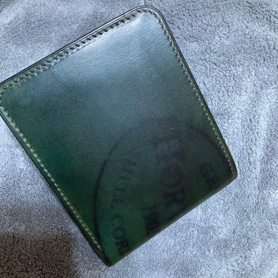 ホーインシェルコードバン財布