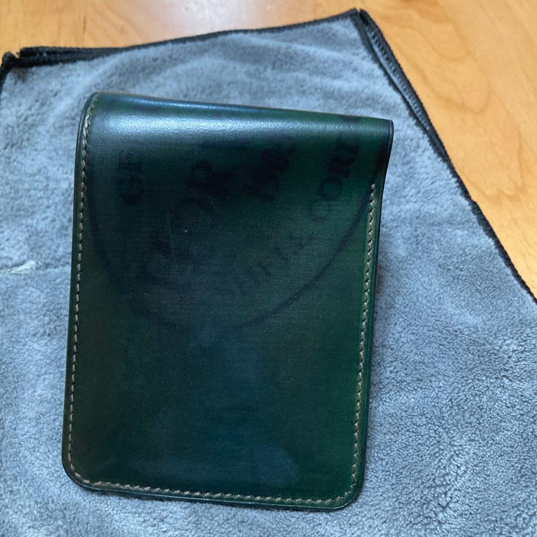 ホーインシェルコードバン財布