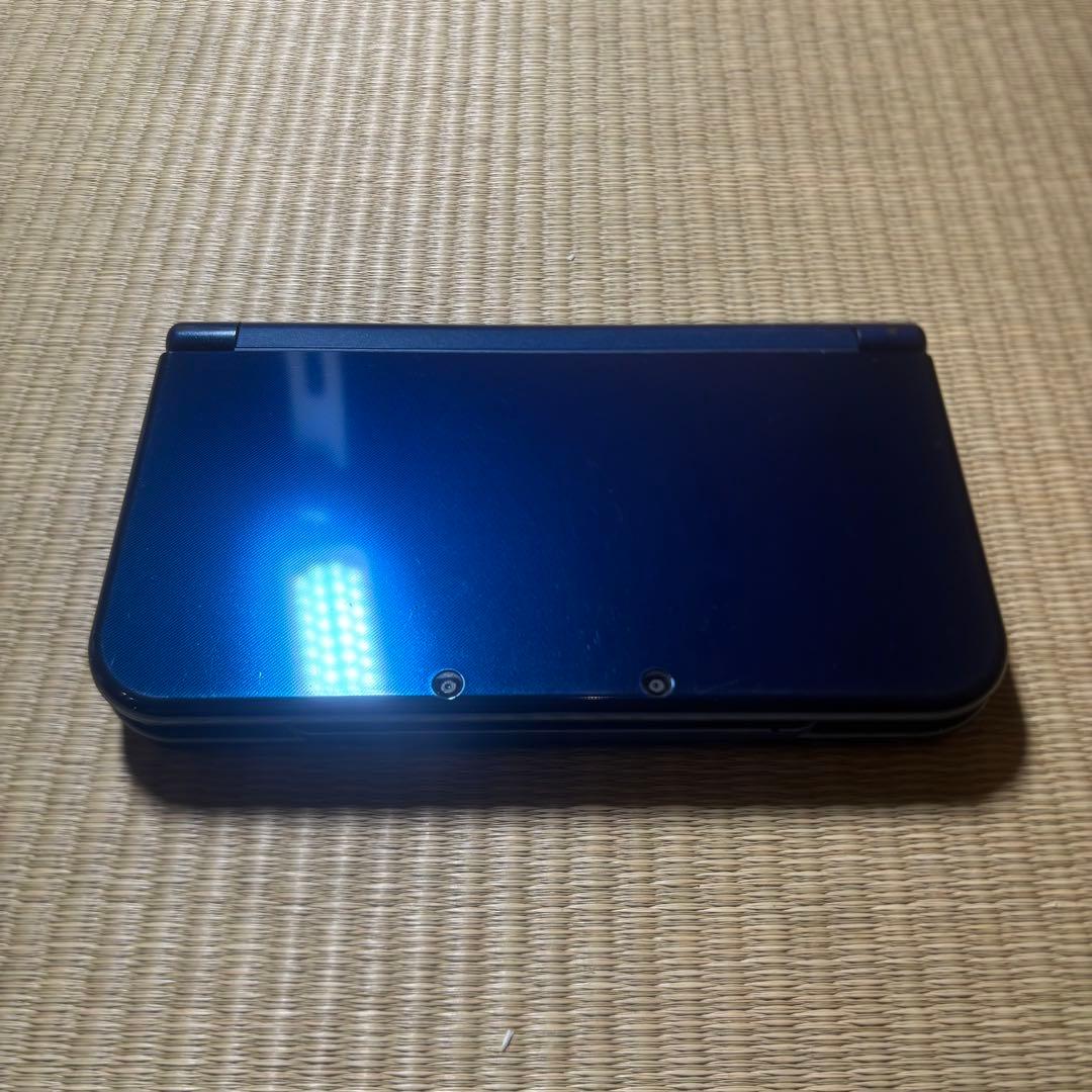 美品 New Nintendo 3DS LL メタリックブルー 動作良好 充電器