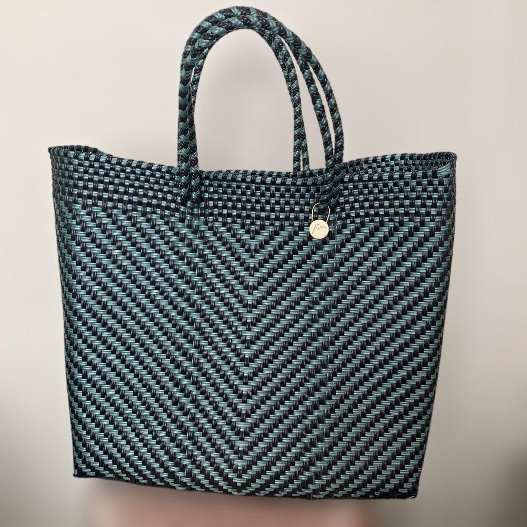 （やっち様）レトラ2点メルカドバッグMサイズ グリーン・ピンク