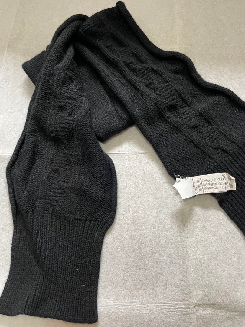 Dolce&Gabbana ドルチェ&ガッバーナ ザンビア刺繍 マフラー