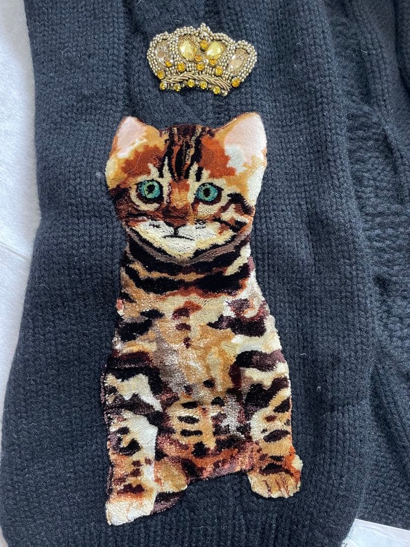 Dolce&Gabbana ドルチェ&ガッバーナ ザンビア刺繍 マフラー