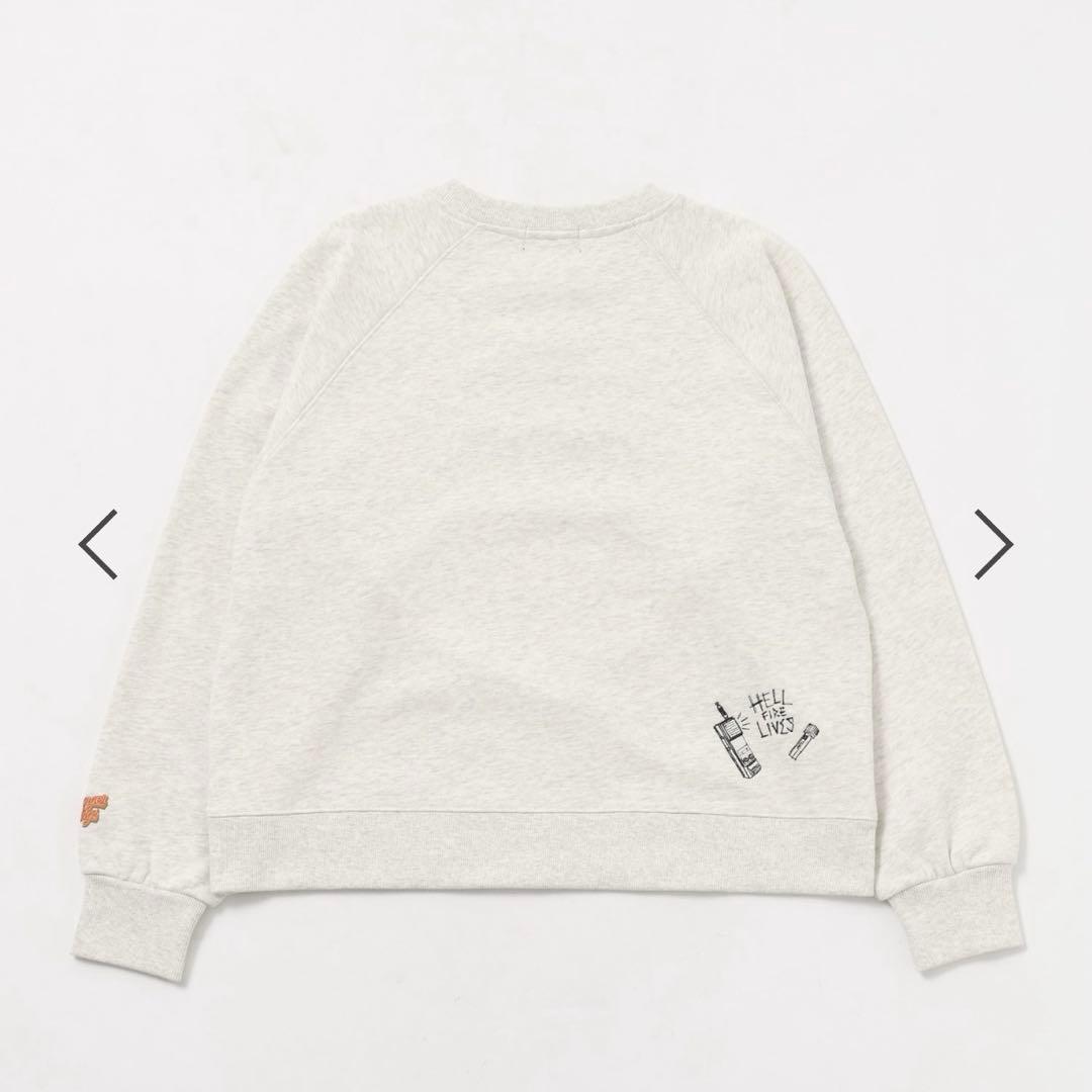 完売品　ストレンジャーシングス　ニコアンド　コラボ　スウェット【L】