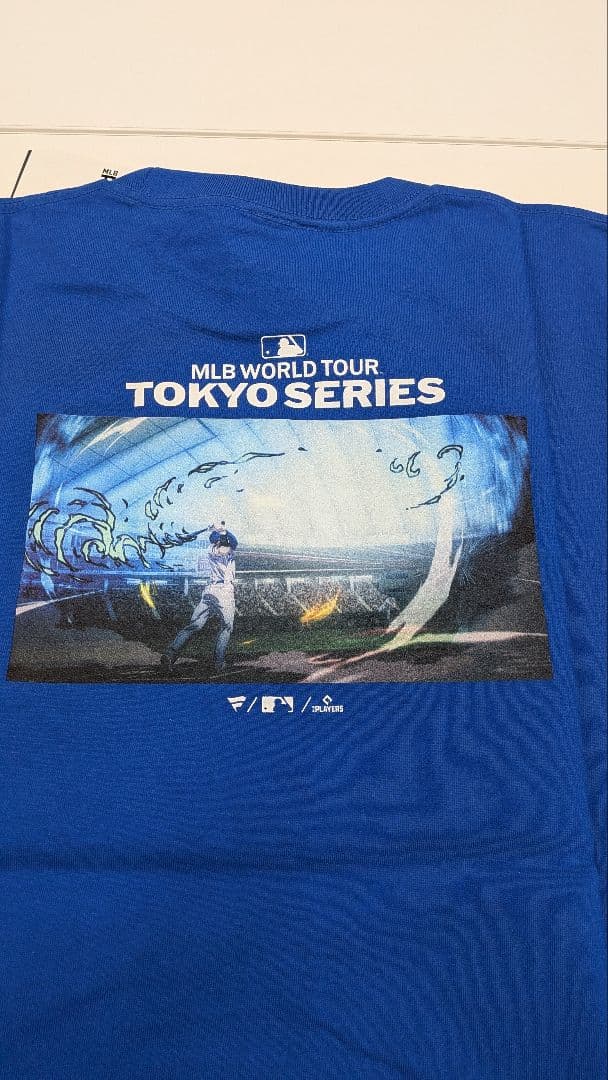 【レア受注生産】Lサイズ MLB公式 大谷翔平×鬼滅 コラボ Lサイズ Tシャツ