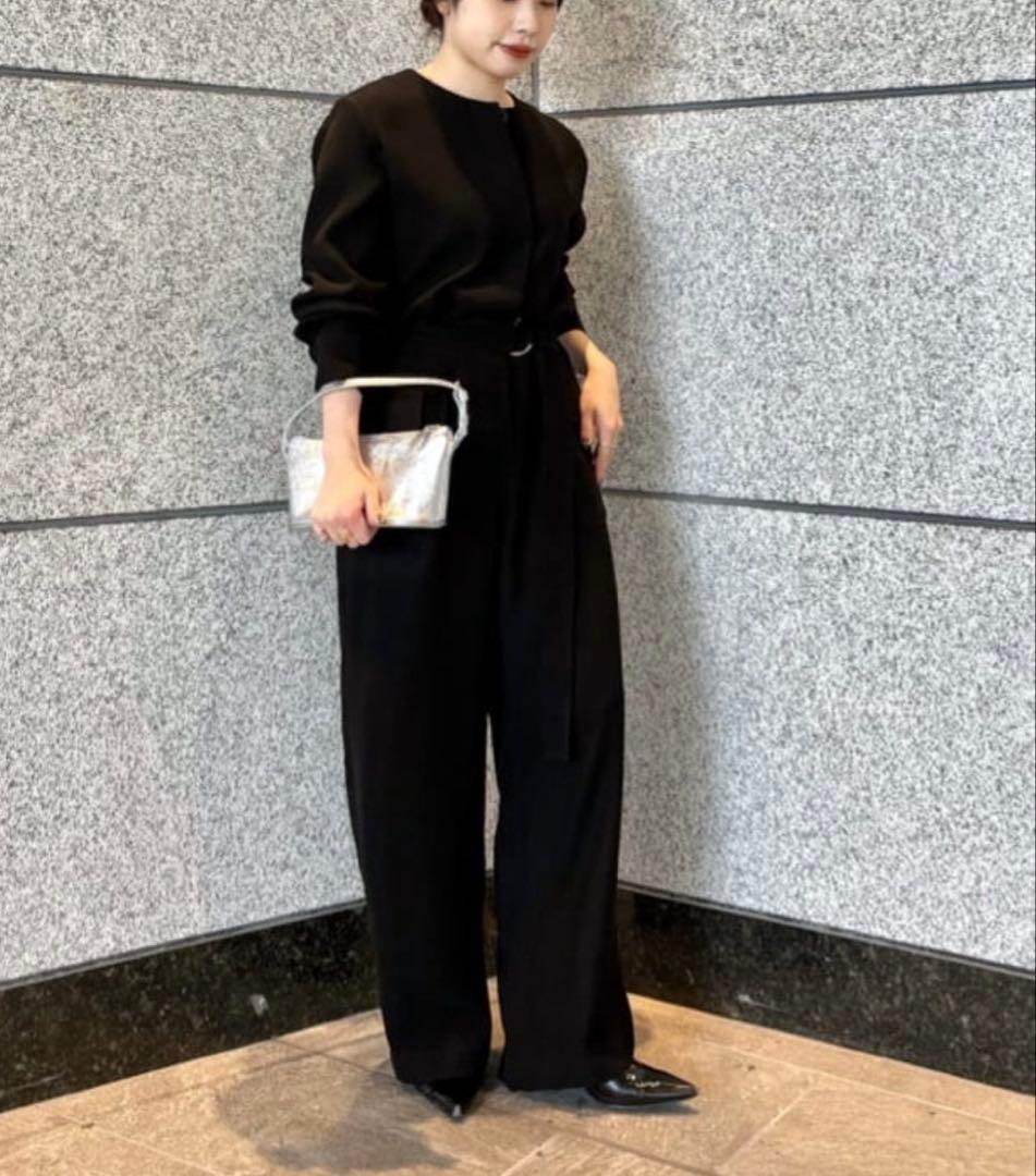 【THE PAUSE】 ダブルクロスジャンプスーツ