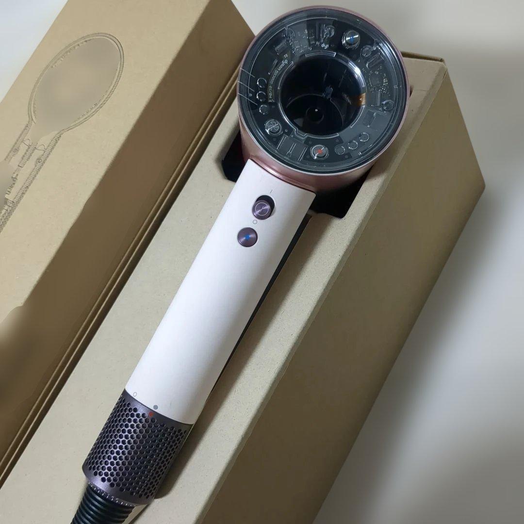 DysonSupersonicNuralShineヘアドライヤーセラミックピンク