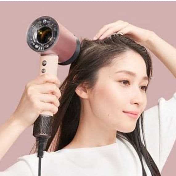 DysonSupersonicNuralShineヘアドライヤーセラミックピンク
