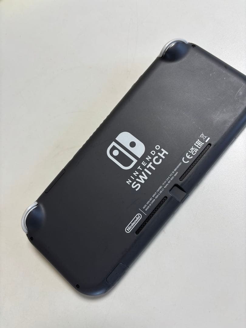 【美品】Switch Lite グレー＋ケース付（使用頻度わずか）