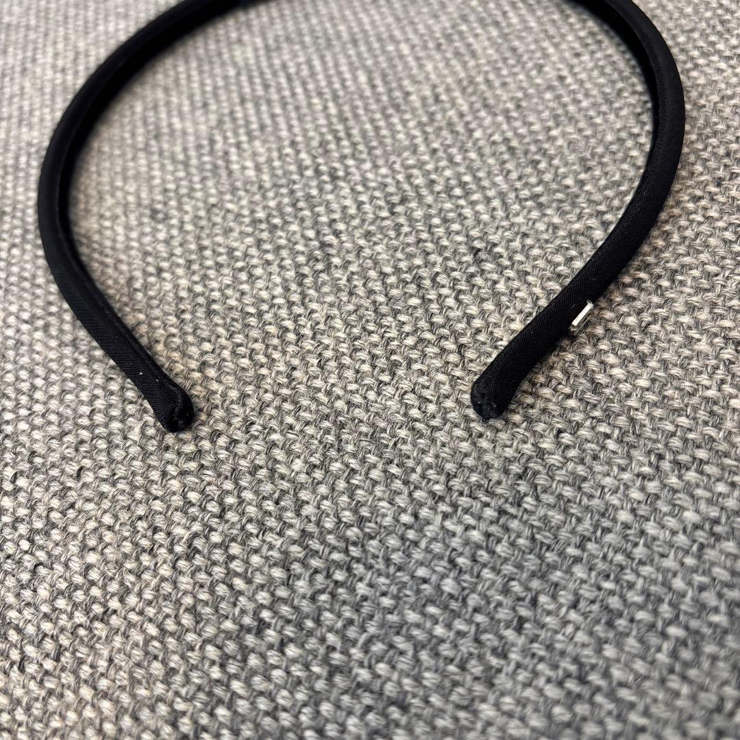 ALEXANDRE DE PARIS 0.6 ブラックカチューシャ