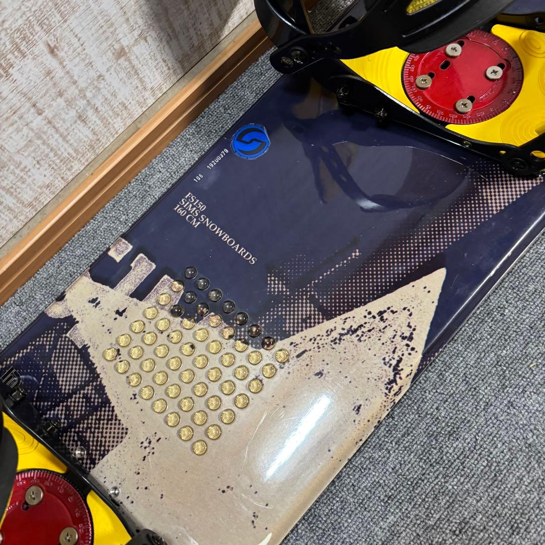 【送料無料】SIMS スノーボードセットブーツ275