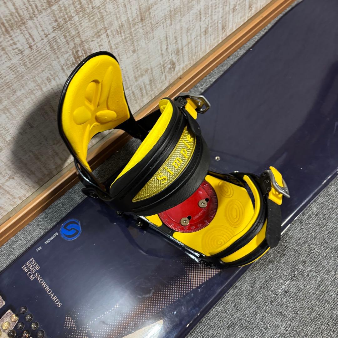 【送料無料】SIMS スノーボードセットブーツ275