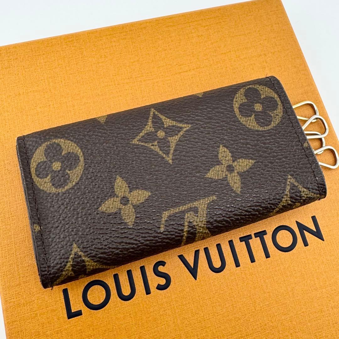 【極美品】ルイヴィトン ミュルティクレ4 キーケース 4連 モノグラム